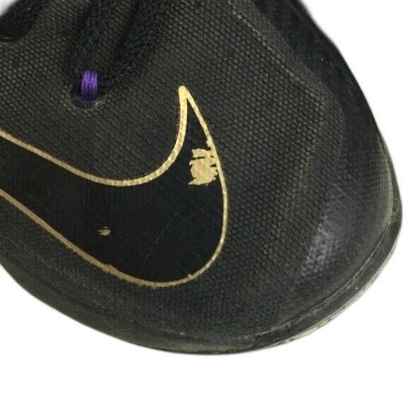 Nike LeBron XIII(13) - Men\'s Size 14 - Pot Of Gold 2015 Black Shoes - 807219-007 main image 10